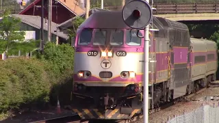 An afternoon on the MBTA Lowell Line