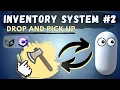 Unity INVENTORY SYSTEM Tutorial - item Pick Up Drop