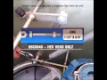 Fixing the grommets on a Venco no3 Pottery Wheel