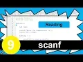C Tutorial - Scanf