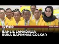 Lagu Bahlil Lahadalia Buka Rapimnas Golkar dengan Tema 'Memantapkan Konsolidasi, Memajukan Indonesia'