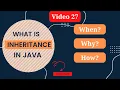 what is inheritance in java in hindi What are the type of inheritance in java in Hindi