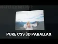 Pure CSS 3D Mousemove Parallax Hover Effects Html CSS Coming Soon