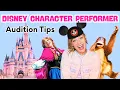 Disney Character Performer Auditions Tips from a Former Disney Performer