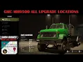 GMC MH9500 SNOWRUNNER ALL Upgrade Locations
