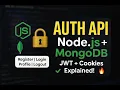 Build Secure Auth API with Node js MongoDB Login JWT Register