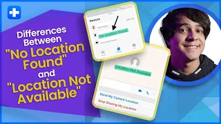 Difference between No Location Found And Location Not Available