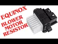 Chevy Terrain Blower Motor Resistor Replacement