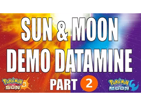 Os cinco melhores detalhes do datamine de Pokémon Sun e Moon