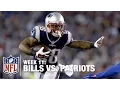 Patriots RB James White Breaks Huge Tackle to Score TD Bills vs Patriots NFL