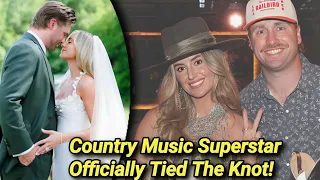 Lainey Wilson Devlin Hodges are MARRIED Inside Their Secret Cave Wedding Country Singer