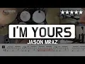 Download Lagu [Lv.19] I'm Yours - Jason Mraz (★★★★★) Pop Drum Cover