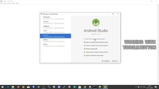 9 Creating and Working with Toggle Button Using Android Studio