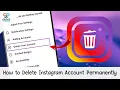 How to Delete Instagram Account Permanently Quick Easy