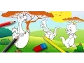 Kids Dinosaur Coloring Book - App Gameplay