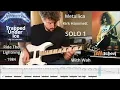 Lagu Metallica Trapped Under Ice Guitar Solo Kirk Hammett (With TAB)