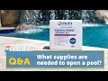Q A What Supplies Are Needed to Open a Pool Leslie s