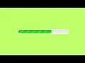 Green Screen Progress Bar 10 Second Time Bar