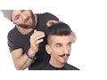 Undercut Haircut with Feather Design - Undercut Haircut Fade