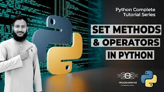 Python SET Methods and Operators Python SET Union Intersection Difference