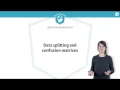 R tutorial Data splitting and confusion matrices
