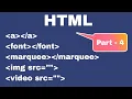 HTML coding HTML tutorial for beginners HTML part - 4