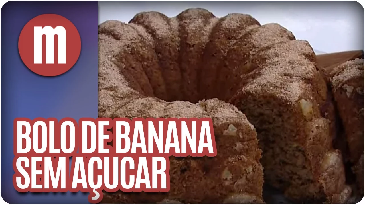 RECEITA DO BOLO DE BANANA CARAMELIZADA
