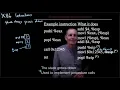 CS 134 OS 2 6 X86 Instruction Set