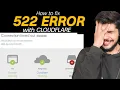 How to Fix Error 522 Connection Timed Out Cloudflare Error 522 Solution 2025