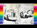 Hojas para colorear de los personajes de Cars Colorea Rayo Mcqueen Cruz Ramirez Jackson Storm