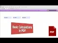 How to Add basic calculations to PDF forms using Adobe Acrobat Pro