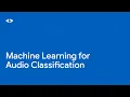 Machine Learning for classification