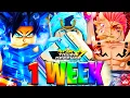 I Spent 1 Week Going Noob To Pro In All Star Tower Defense