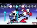 Download Lagu FNF Indie Cross Sans Papyrus - Bonedoggle (FC) (4k)