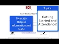 Fox C6 Tyler 360 Guide - How to Take attendance