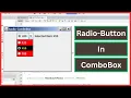 Java - How To Create a JComboBox with JRadioButtons In Java NetBeans With Source Code