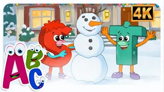 Mr Alphabet -  Giáng Sinh Chuông Leng Keng Bài hát | Vui Video lễ Hội  Cho Trẻ Em