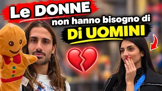 Le DONNE non hanno più bisogno degli UOMINI? (sempre più soli)