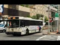 Front POV NJT Route 107X South Orange Express Full Ride onboard a 2008 NABI 40-SFW