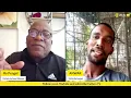 Lagu Ra Pengel in gesprek met Anwar over buurt problemen in Leiding, Suriname
