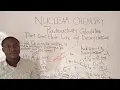 Half Life Chemistry Problems - Nuclear Radioactive Decay Calculations Practice Examples