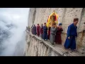 Lagu Mount Hua Sky Ritual 2026 China | 50 Sacred Relics, Deadliest Cliff Walk