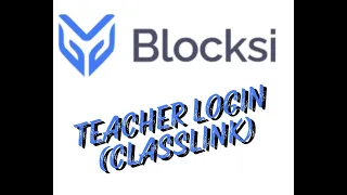 Blocksi ClassLink Login Rostered Teachers