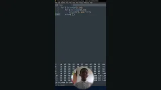 How To Make A Multiplication Table In Python