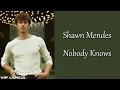 Shawn Mendes - Nobody Knows (Lyrics)