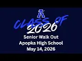 Class of 2026 Senior Walk Out Apopka High School