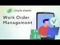 Work Order Management Excel Template Step-by-Step Tutorial by Simple Sheets