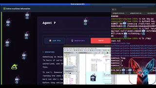TryHackMe Agent P wp2shell Python pickle C2 Overflow The Jackpot CTF 2026