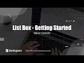 Blazor List Box Get Started