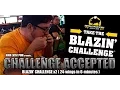 BLAZIN CHALLENGE x2 24-wings in 6-minutes Buffalo Wild Wings
